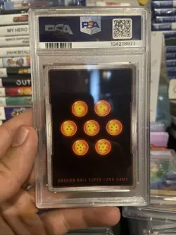2025 DRAGON BALL SUPER CARD GAME FUSION WORLD ALT #SB01-051 KRILLIN - PSA 10 - Image 4