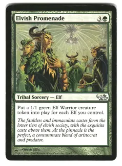 Elvish Promenade 20 Duel Decks: Elves vs. Goblins Magic: The Gathering NM - Image 1