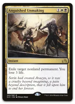 Anguished Unmaking #242 (LP) Shadows over Innistrad SOI Magic MTG - Image 1