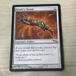Krark's Thumb Mirrodin Regular Magic The Gathering - Image 1