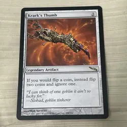 Krark's Thumb Mirrodin Regular Magic The Gathering - Image 2