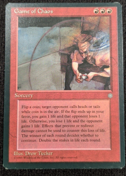 Game of Chaos - Ice Age - NM - Magic the Gathering - Image 1