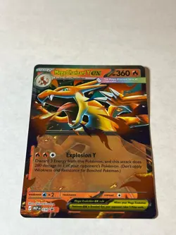 Mega Charizard Y ex 030 Holo Promo ME: Mega Evolution Promo Pokemon Holo NM - Image 1