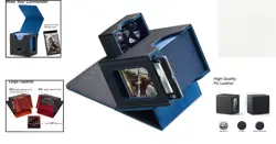 Multifunctional MTG Commander Box - Secure 100 Card Holder with Display Slot - Image 2