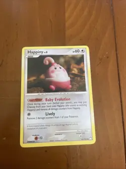 Pokemon Happiny Mysterious Treasures #52/123 Uncommon - Image 1