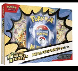 Pokemon Mega Evolution Ascended Heroes Mega ex Box -SET OF 3- - Image 1