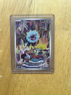 Pokemon TCG Woobat 119/086 Sv: White Flare Illustration Rare Holo NM - Image 1
