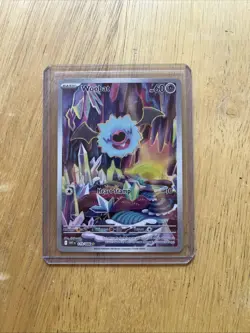 Pokemon TCG Woobat 119/086 Sv: White Flare Illustration Rare Holo NM - Image 2
