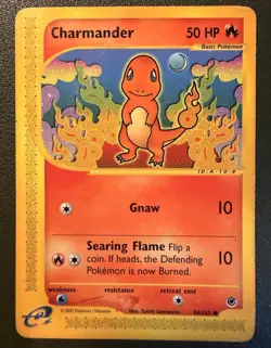 The Pokemon Company Charmander 98/165 Expedition Base Set Regular Common 2002 - Image 1