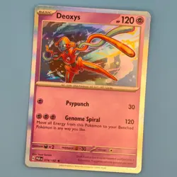 DEOXYS 074/182 RARE PARADOX RIFT POKEMON HOLO NM/M - Image 1