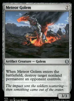 Meteor Golem 474 Jumpstart MTG Magic the Gathering card - Image 1