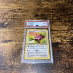 POKEMON JUNGLE 1ST EDITION JIGGLYPUFF 54/64 - PSA 8 NM-MT! WOTC! - Image 1