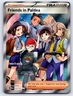 Friends in Paldea 137/131 Ultra Rare Prismatic Evolutions Pokemon Holo Near Mint - Image 1