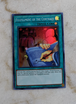 Yugioh - HISU-EN052 ⚡FULFILLMENT OF THE CONTRACT ⚡- 1st Edition-NM/M - Image 1