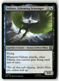 Vulture, Scheming Scavenger Spider-Man MTG Magic NM - Image 1