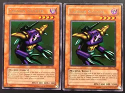 YUGIOH 2x Cannon Soldier Metal Raiders MRD-106 Unlimited Rare MP - Image 1