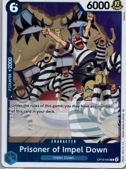 The Time of Battle #OP16-042 Prisoner of Impel Down - Image 1