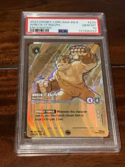 Disney Lorcana - Wreck-It Ralph - Ham Hands Enchanted - Azurite Sea - PSA 10 - Image 1