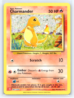 Charmander - 001/034 - CLC - Trading Card Game Classic - NM - Image 1