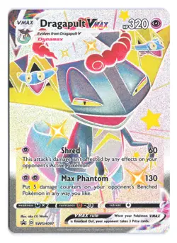 Pokemon Dragapult VMAX Sword & Shield Promo Cards SWSH097 Holo - Image 1