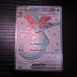 Dragapult ex 130/198 Holo Double Rare Pokemon TCG Card 320 HP English 2023 - Image 1