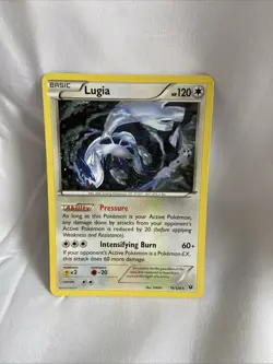 Lugia | 78/124 | Fates Collide | NON HOLO RARE | Pokemon Card - LP - Image 1