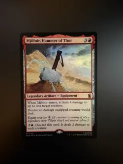 MTG Marvel Super Heroes Mjolnir, Hammer of Thor 0146 Foil - Image 1