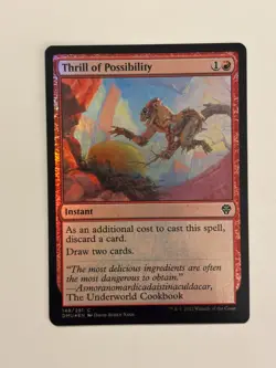 Thrill of Possibility Dominaria United Foil Magic the Gathering MTG - Image 1