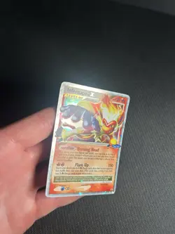 Pokemon TCG Infernape LV.X DP10 Diamond and Pearl Holo MP - Image 4