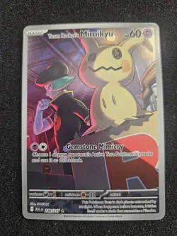 Team Rocket's Mimikyu 238/217 Illustration Rare Ascended Heroes POKEMON TCG ASC - Image 1