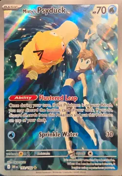 Pokemon TCG Misty's Psyduck Destined Rivals - Image 1