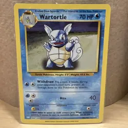 Pokemon Wartortle 002/034 Pokemon TCG collection: Blastoise NM Holo - Image 1