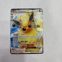 The Pokemon Company Flareon ex Full Art Holo RC28/RC32 Ultra Rare ENG 170 - Image 1