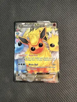 Flareon EX RC28/RC32 Pokemon Generations: Radiant Collection Holo Full Art - Image 1