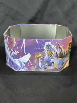 Pokemon TCG Collectors EMPTY Tin 2005 Storage Display Rayquaza & Legendaries - Image 5