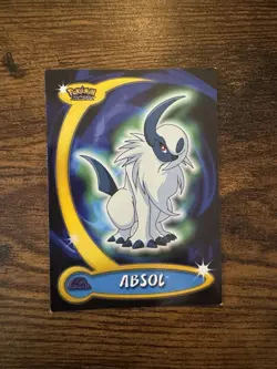 2004 topps Pokemon Advanced Challenge Non Holo Foil #1 Absol LP - Image 1