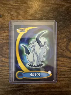 2004 topps Pokemon Advanced Challenge Non Holo Foil #1 Absol LP - Image 3