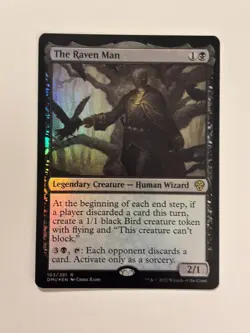 The Raven Man Dominaria United Foil Magic the Gathering MTG - Image 1
