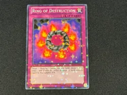 Ring of Destruction (Starfoil) BP01-EN050 Battle Pack: Epic Dawn 1st Edition - Image 1