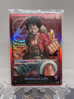 Monkey.D.Luffy - ST01-001 - Leader - Pre-Errata - One Piece... - Image 1