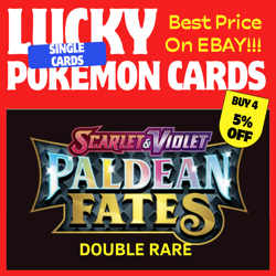 Paldean Fates Double Rare EX Cards- Choose Your Own - Pokemon TCG - English ✅ - Image 1