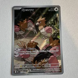 151/132 Spearow - Illustration Rare - Mega Evolution - Pokemon Card TCG - Image 1