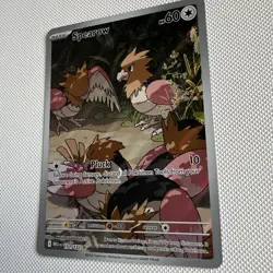 151/132 Spearow - Illustration Rare - Mega Evolution - Pokemon Card TCG - Image 2