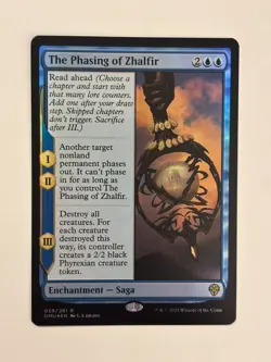 The Phasing of Zhalfir Dominaria United Foil Magic the Gathering MTG - Image 1