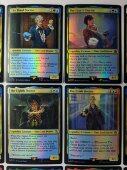 Doctor Who FOIL MTG Complete DOCTOR Set 15 Card Magic the Gathering Universes - Image 3