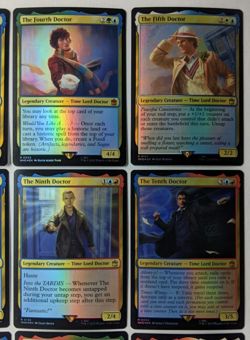 Doctor Who FOIL MTG Complete DOCTOR Set 15 Card Magic the Gathering Universes - Image 4