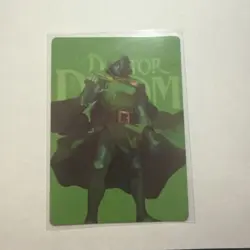 MTG Doctor Doom Art Card (24/45 )- Art Series: Marvel Super Heroes Regular - Image 1