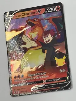 Lance's Charizard V SWSH133 Sword & Shield Promo Cards Holo Pokemon Single - Image 2