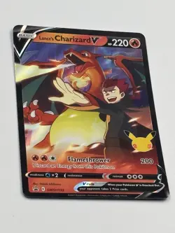 Lance's Charizard V SWSH133 Sword & Shield Promo Cards Holo Pokemon Single - Image 4