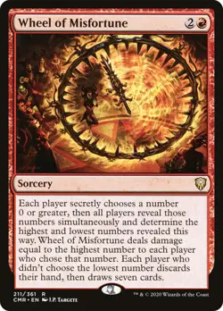 Wheel of Misfortune (CMR-211) - rare Near Mint - Image 1